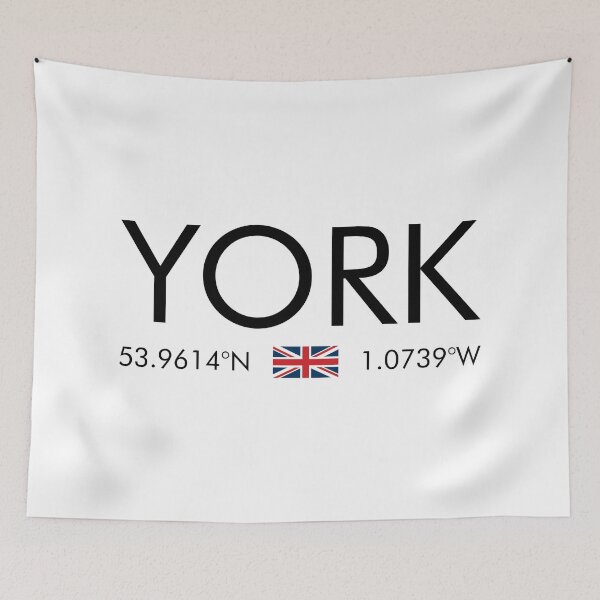 Item preview, United Kingdom - York City Coordinates designed and sold by n0madd.