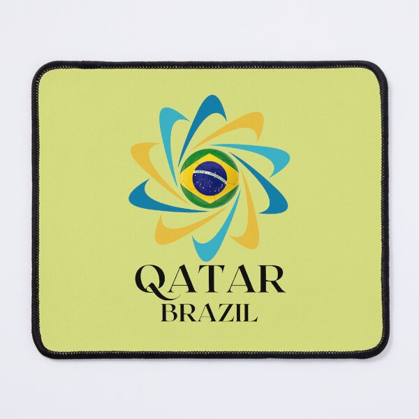 Item preview, Qatar Football soccer team Brazil designed and sold by DesignsbyMona.