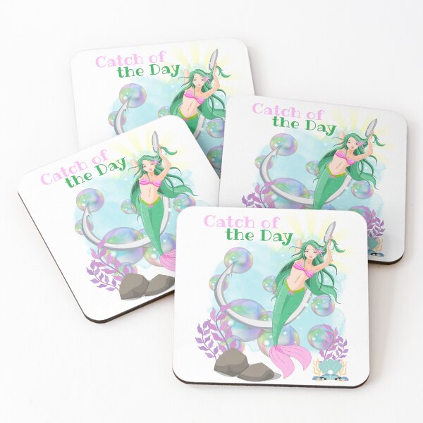Item preview, Catch of the Day Bubbly Mermaid designed and sold by creatinginlove.
