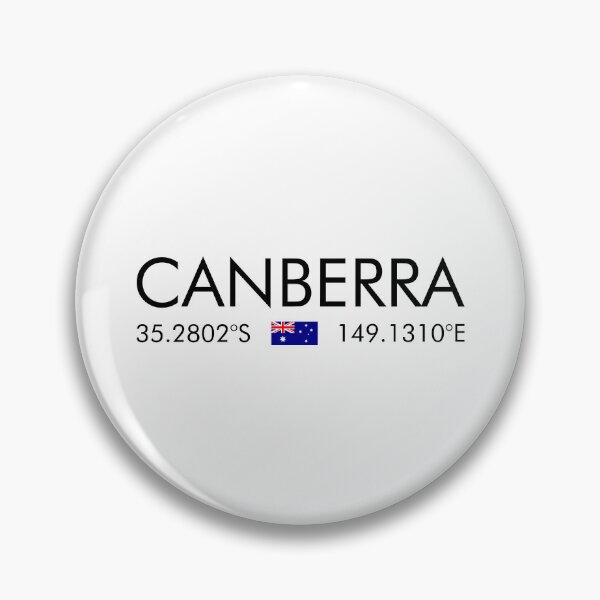 Item preview, Australia - Canberra City Coordinates designed and sold by n0madd.