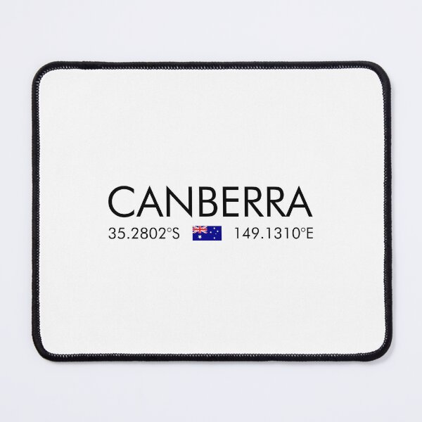 Item preview, Australia - Canberra City Coordinates designed and sold by n0madd.