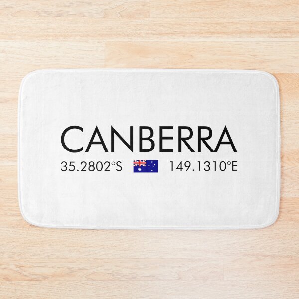 Item preview, Australia - Canberra City Coordinates designed and sold by n0madd.