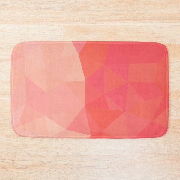 Item preview, Peach and Light Red Abstract Geometric Pattern Design designed and sold by patternsoup.