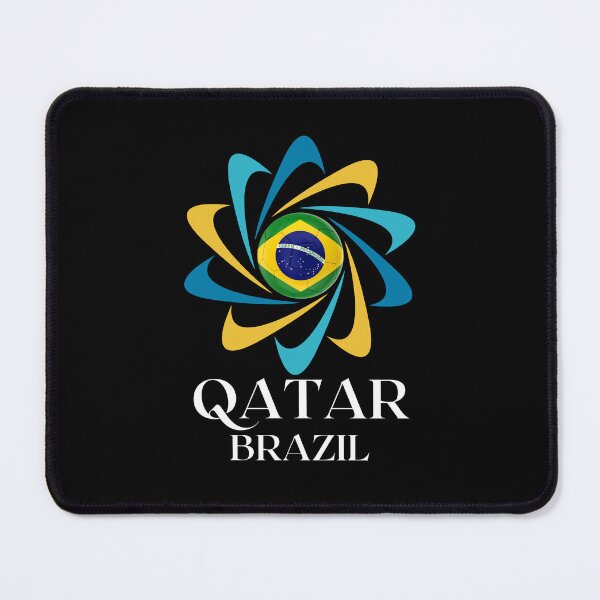 Item preview, Qatar Football soccer team Brazil designed and sold by DesignsbyMona.
