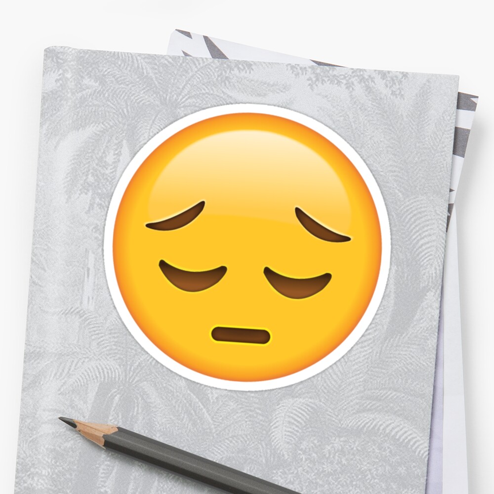Sad Face Emoji\