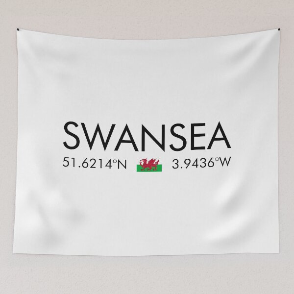 Item preview, Wales - Swansea City Coordinates designed and sold by n0madd.