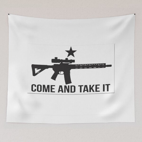 Item preview, Come and take it Flag (Texas) designed and sold by Sasuke's Store.