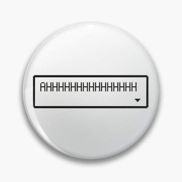 Item preview, "AHHHHH" Pixel Speech Box designed and sold by Little Lamb's Lore.