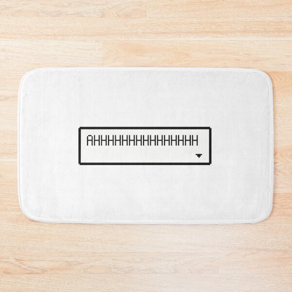 Item preview, "AHHHHH" Pixel Speech Box designed and sold by Little Lamb's Lore.