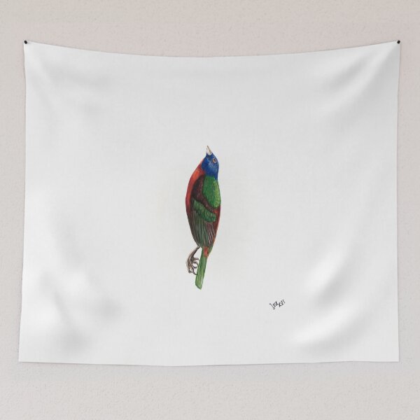 Item preview, Painted Bunting designed and sold by Olivia Rains Art.