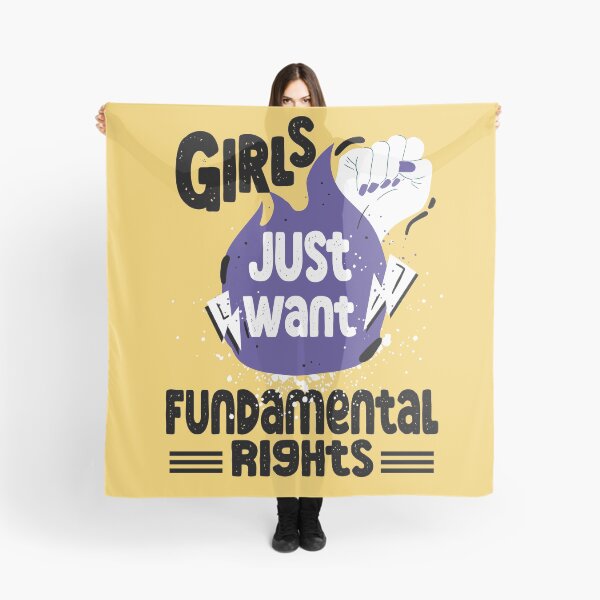 Item preview, Girls Just Want To Have Fundamental Rights designed and sold by Heddar Badreddine.