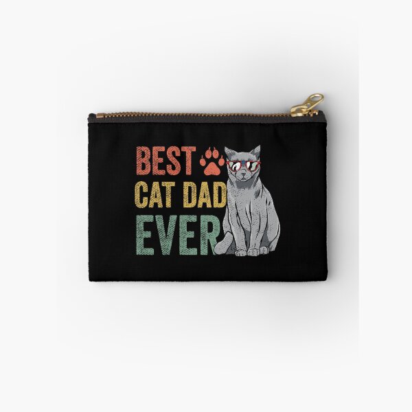 Item preview, Vintage Best Cat Dad Ever Shirt Father's Day Fur Daddy designed and sold by haselshirt.
