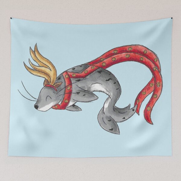 Item preview, Harbor Reindeer designed and sold by KOKeefeArt.