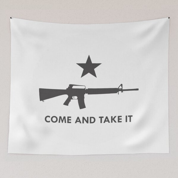 Item preview, Come and take it Flag (Texas) designed and sold by Sasuke's Store.