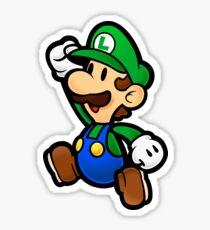 Super Papier Luigi Sticker