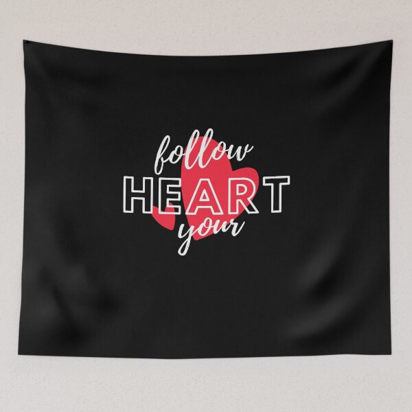 Item preview, Follow Your Heart | Positive & Inspiring Life  designed and sold by RonVivero.