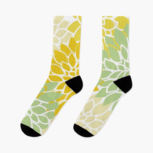 Item preview, Abstract Floral Flowers - Yellow / Green designed and sold by DonnaSiggy.