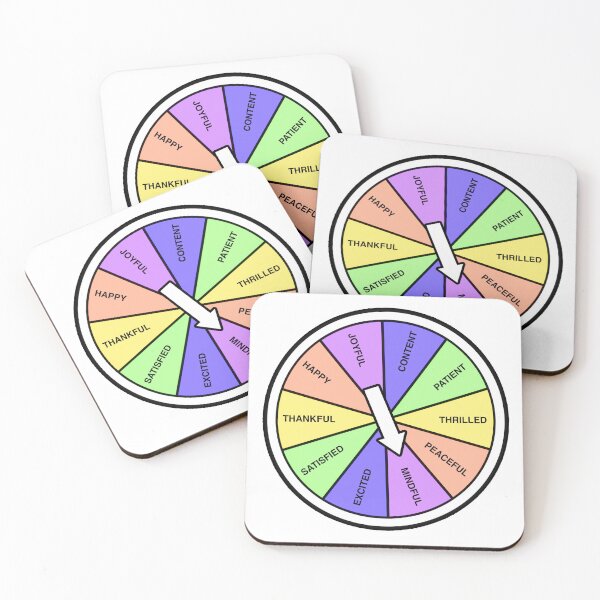 Item preview, Mindfulness Wheel designed and sold by nerdpins.