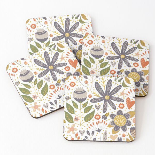 Item preview, Cute Colorful Cartoon Floral Pattern Design designed and sold by antevasinart.