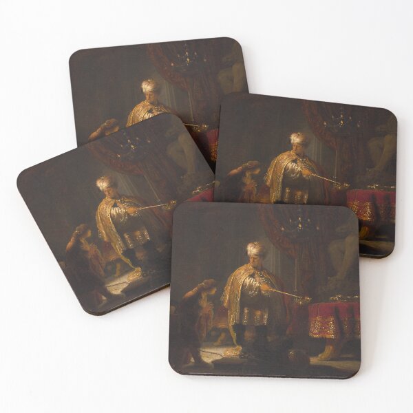 Item preview, Daniel and Cyrus Before the Idol Bel | Rembrandt | 1633 Renaissance Biblical Art designed and sold by CJET.