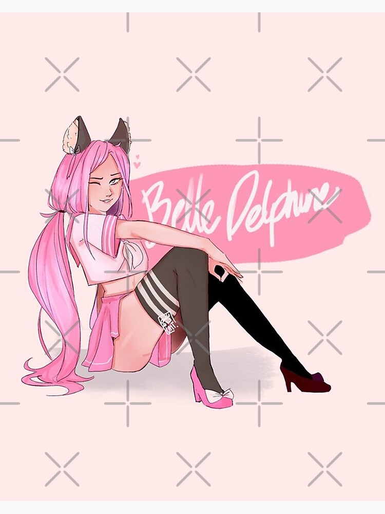 Cute EGirl Belle Delphine Graphic · Creative Fabrica