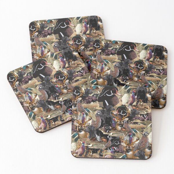 Item preview, Wildlife Collage for Duck Hunters, Deer Hunters, Quail Hunters, and Pheasant Hunters designed and sold by LifeCrush.