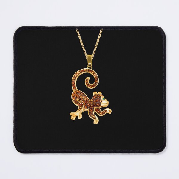Item preview, MONKEY, ANIMALS, JEWELRY GRAPHIC, SIMULATED RHINESTONES, NECKLACE BROACH PIN GRAPHIC designed and sold by classic car craze.