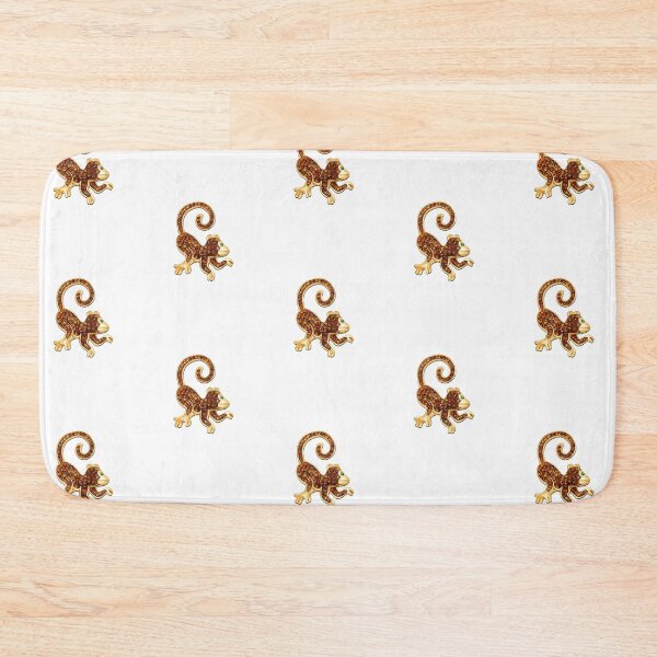 Item preview, MONKEY, ANIMALS, JEWELRY GRAPHIC, SIMULATED RHINESTONES, NECKLACE BROACH PIN GRAPHIC   designed and sold by classic car craze.