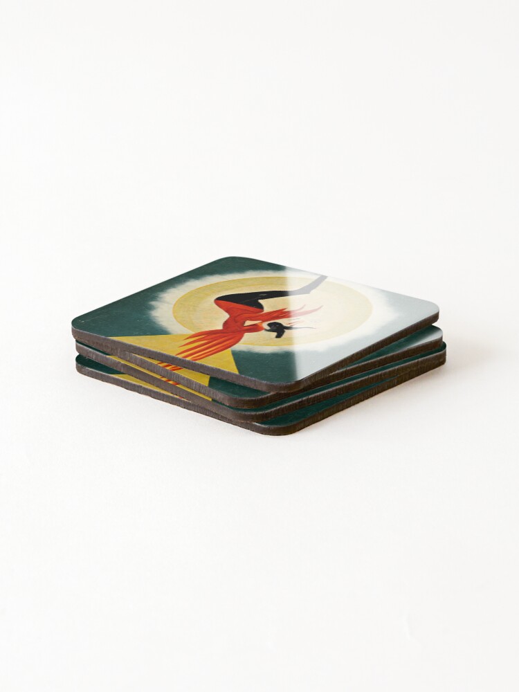 Thumbnail 4 of 5, Coasters (Set of 4), Fall From Grace designed and sold by MoreMachine.