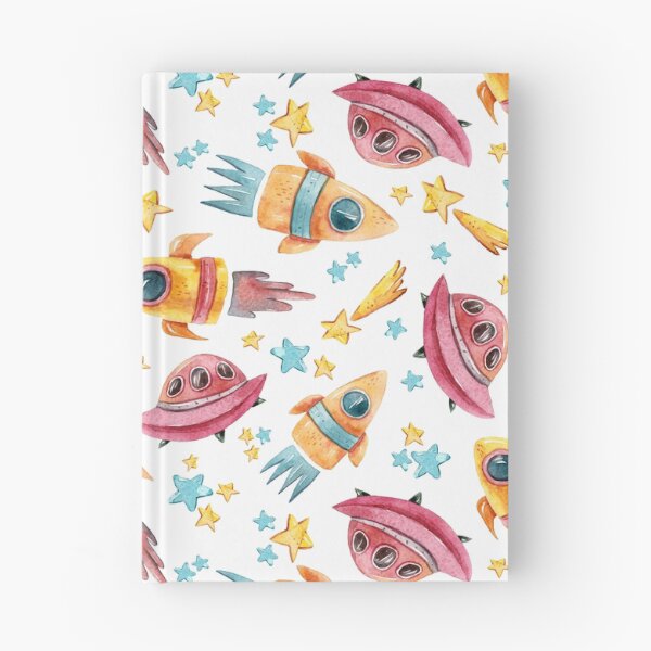 Item preview, Watercolor sky rockets and stars print, kids summer illustration designed and sold by tiana-geo.