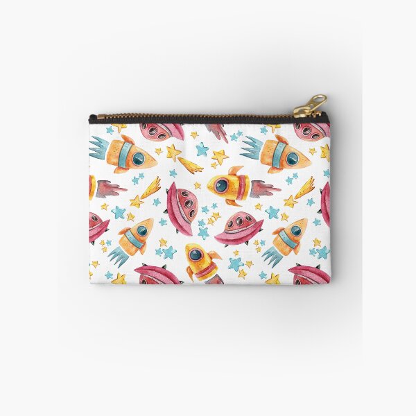 Item preview, Watercolor sky rockets and stars print, kids summer illustration designed and sold by tiana-geo.