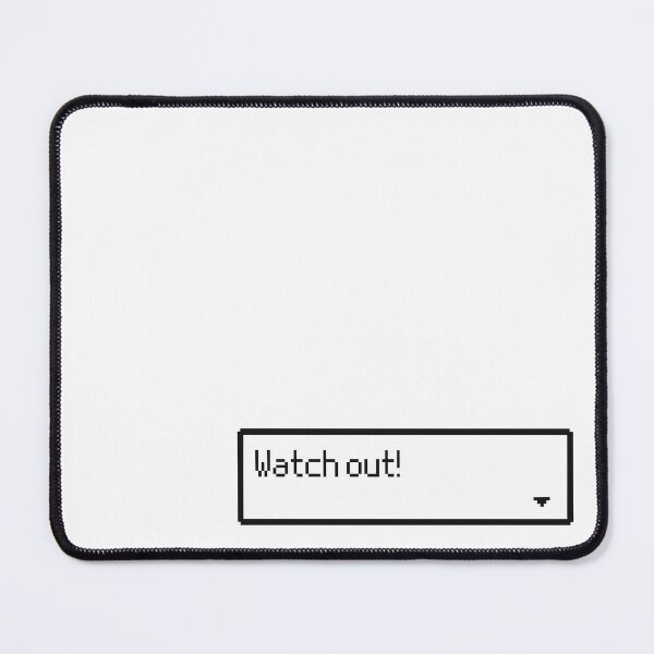 Item preview, "Watch out!" Pixel Speech Box designed and sold by Little Lamb's Lore.