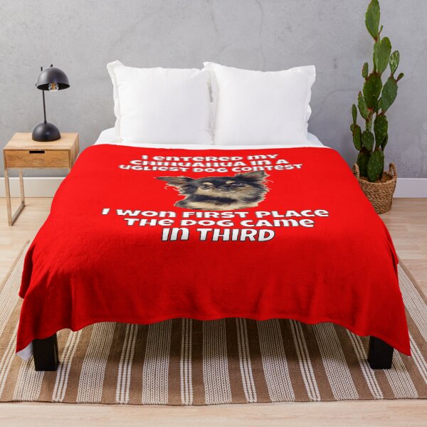 Artikelvorschau, Langhaar-Chihuahua-Geschenk Ich habe meinen Chihuahua als hässlichsten Hund eingetragen entworfen und verkauft von fantasticdesign.