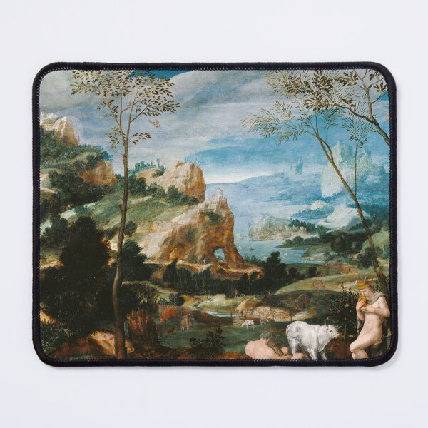 Item preview, Landscape with Mercury and Argus | Flemish Art | 1570 Renaissance Greek Mythology Art designed and sold by CJET.