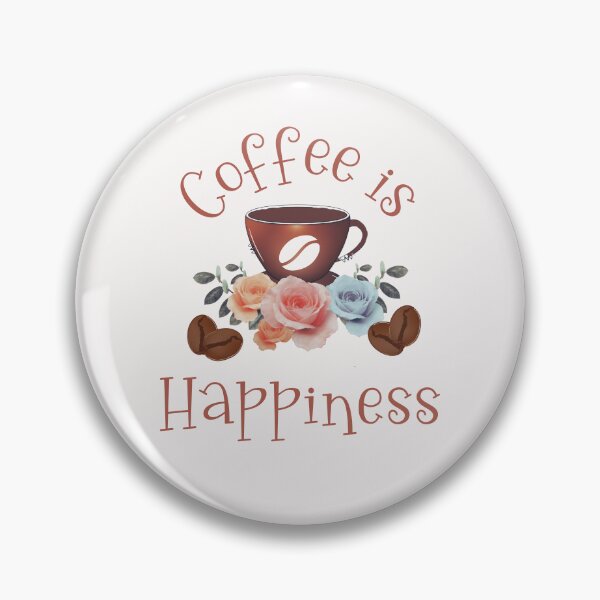 Item preview, Coffee is Happiness designed and sold by HappyLifeCreate.