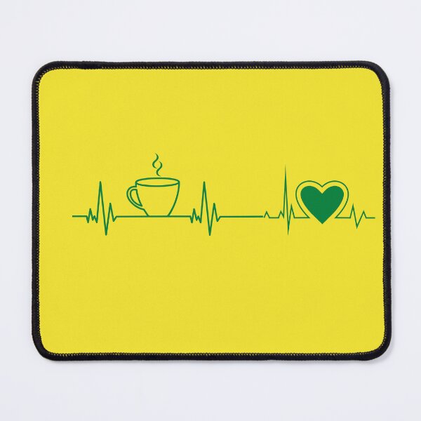 Item preview, Coffee Cup & Heartbeat designed and sold by HappyLife4U.