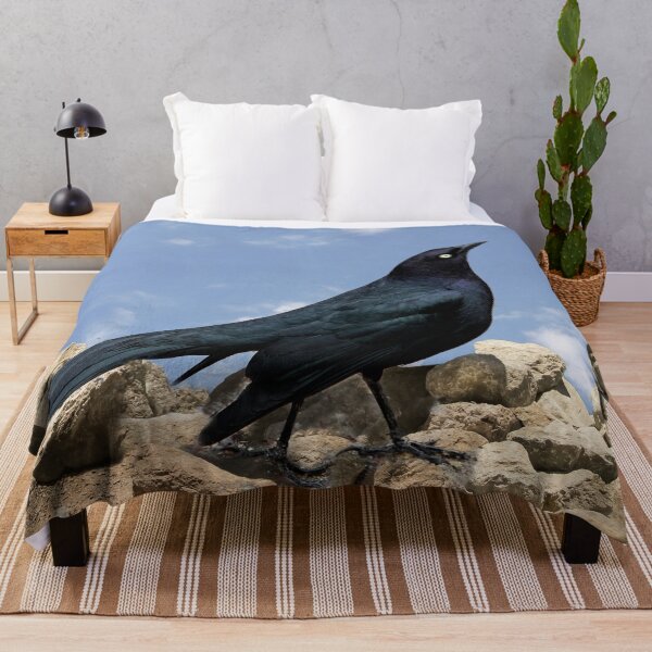 Item preview, Blackbird on the Rocks designed and sold by heatherfriedman.