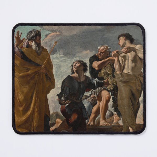 Item preview, Moses and the Messengers from Canaan | Giovanni Lanfranco | 1624 Renaissance Biblical Art designed and sold by CJET.