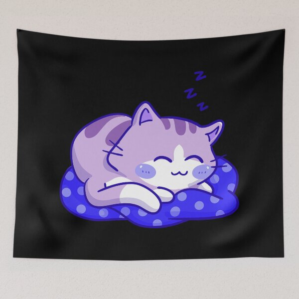 Item preview, Cute cat sleeping designed and sold by The Love Quill.