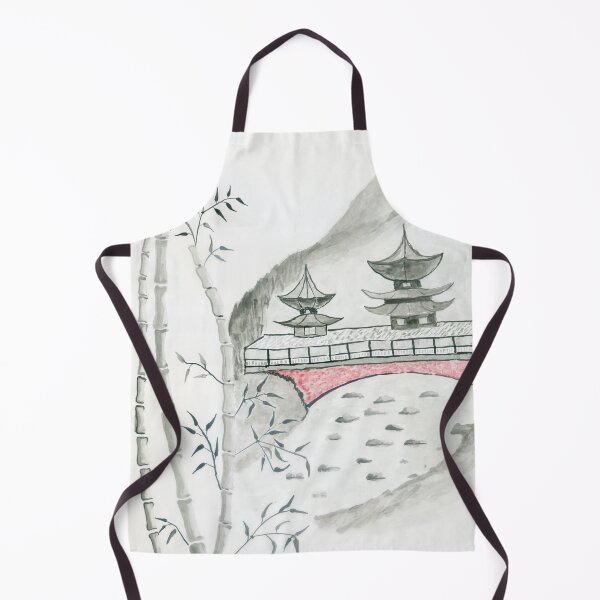 Item preview, Old, Chinese, watercolor, bamboo designed and sold by Ihor Ivanov.