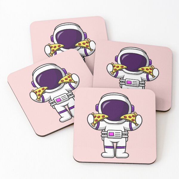 Item preview, astronaut eating pizza designed and sold by FMA30.