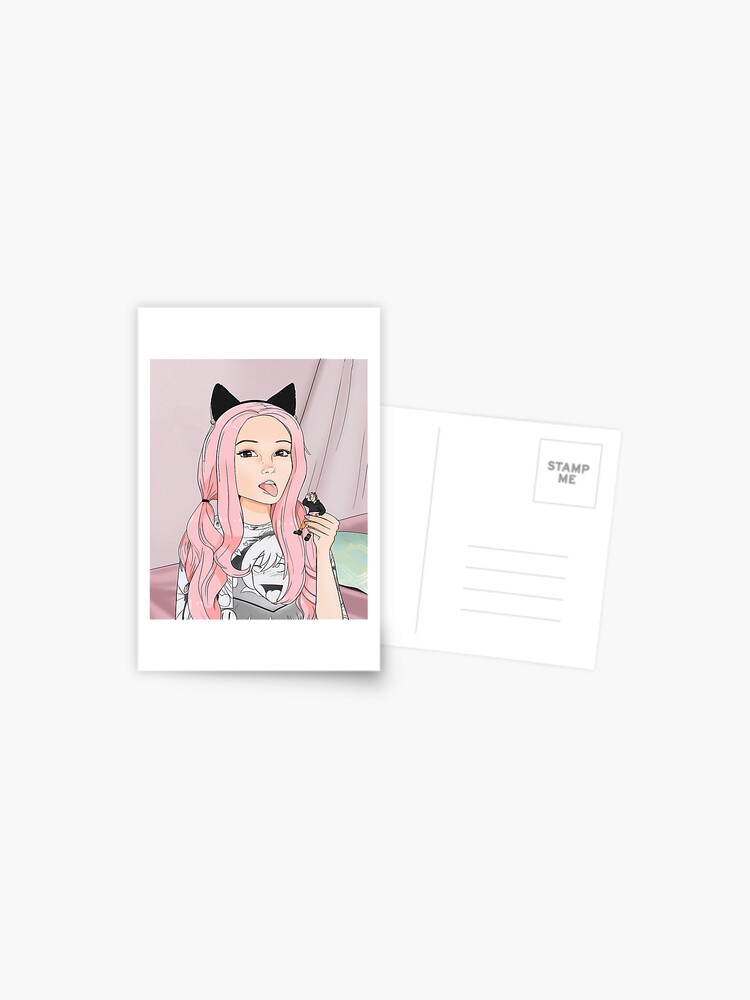 Belle Delphine Bath Water Postcard for Sale by Rainfalling