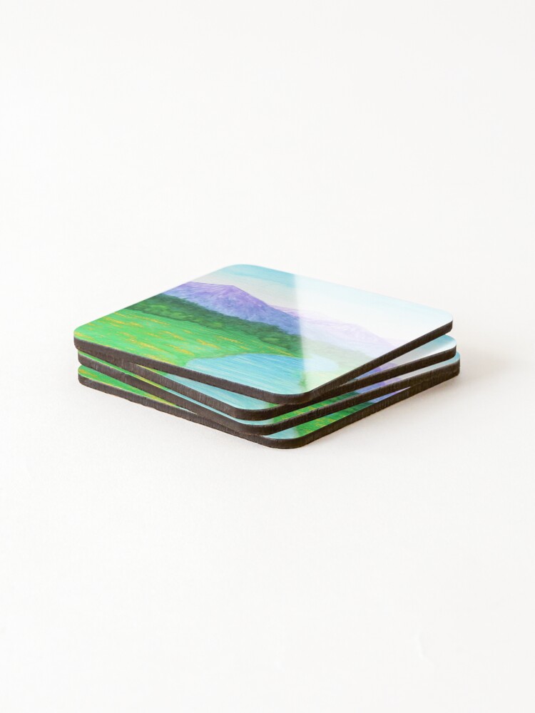 Thumbnail 4 of 5, Coasters (Set of 4), Springtime designed and sold by WhereTheyMayBe.