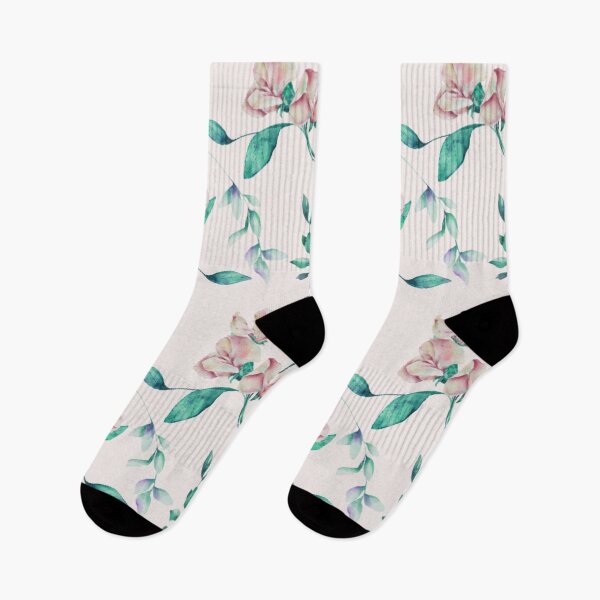 Item preview, Romantic Watercolor Floral Pattern designed and sold by antevasinart.