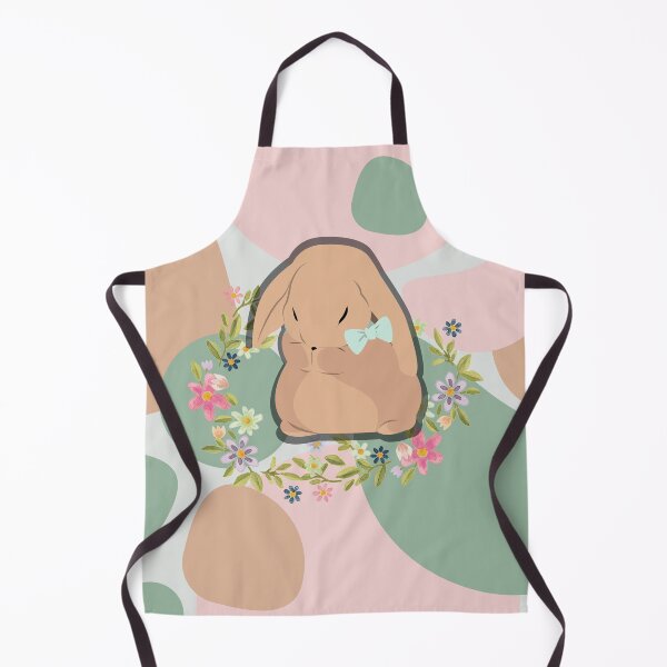 Item preview, Adorable Cottagecore Bunny sitting in Flowers designed and sold by Jessi-Sketches.