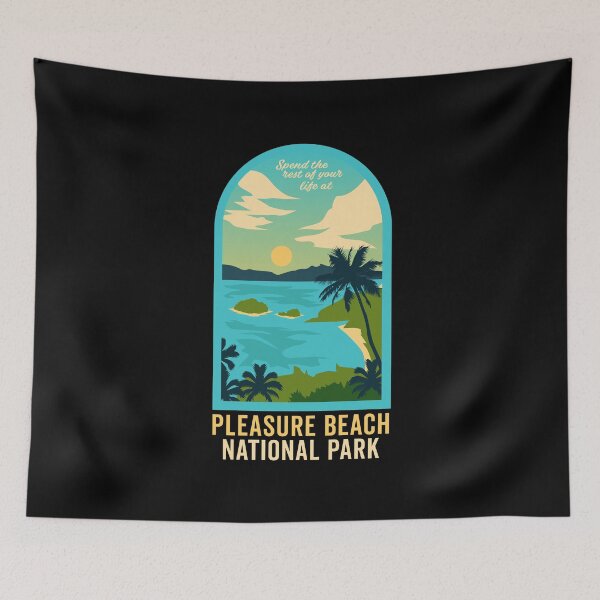 Item preview, Pleasure Beach National Park designed and sold by wingstar.