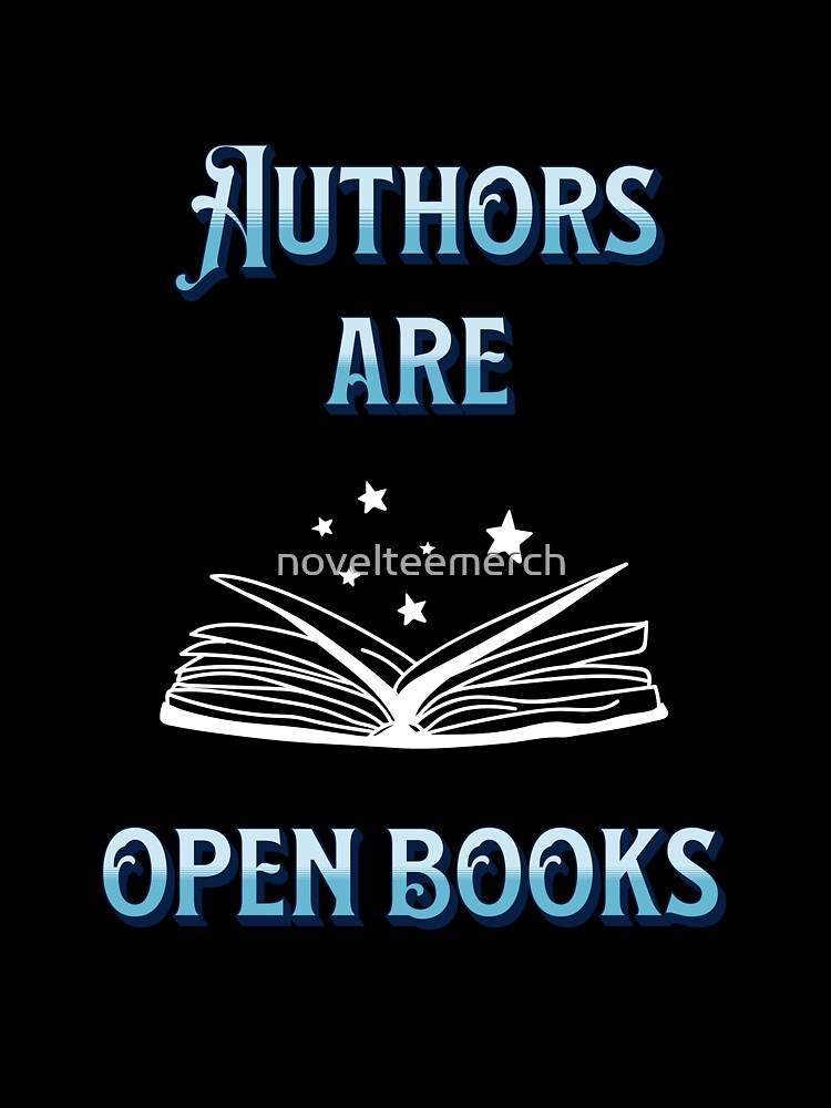 Authors are Open Books, Author Gift, Author Shirt, Funny Writer Shirt |  Kids T-Shirt