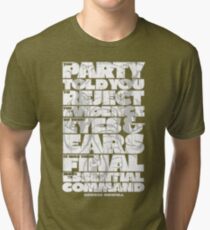 FAKE NEWS Tri-blend T-Shirt