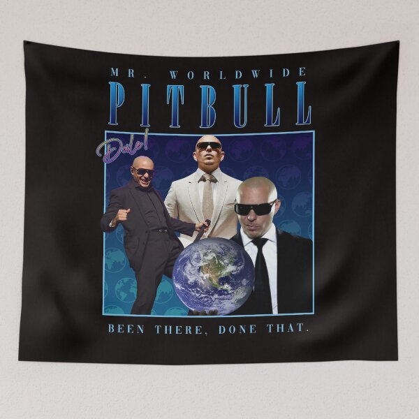 Item preview, pitbull homage shirt (parody) designed and sold by PigSucculent.