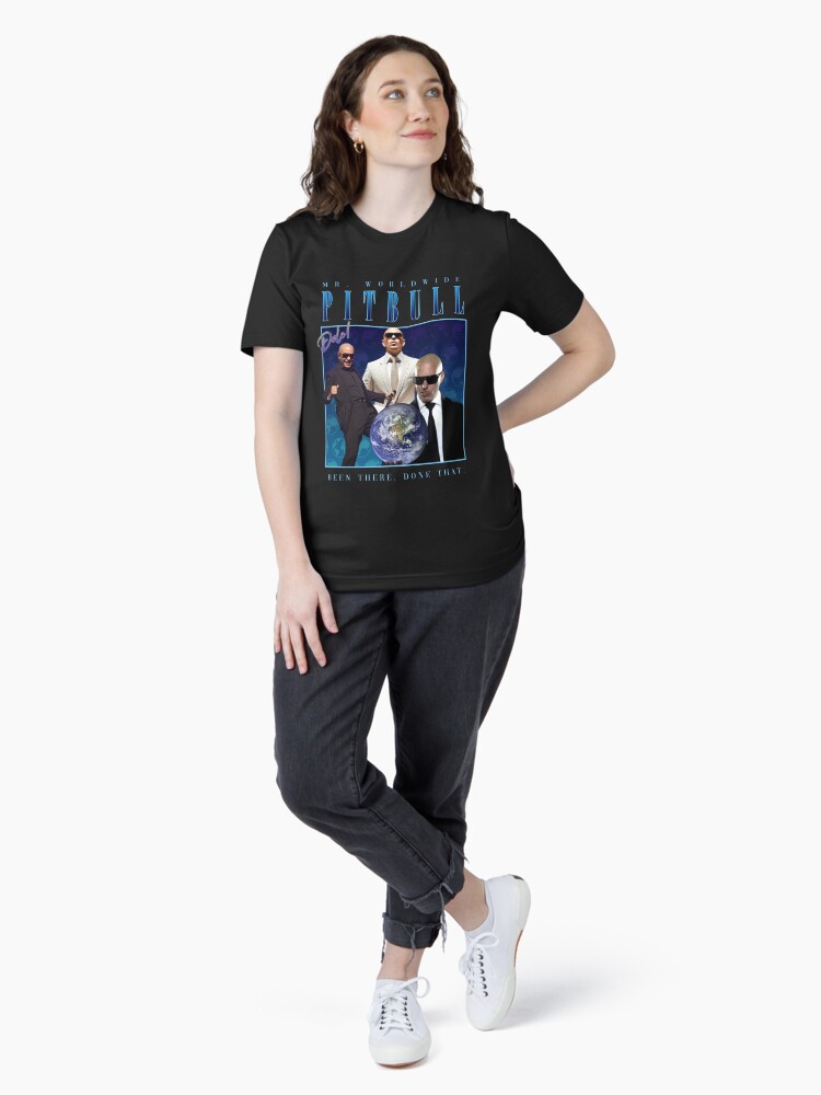Thumbnail 4 of 7, Essential T-Shirt, pitbull homage shirt (parody) designed and sold by PigSucculent.